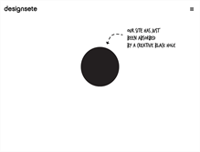 Tablet Screenshot of designsete.com